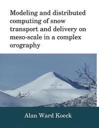bokomslag Modeling and distributed computing of snow transport and delivery