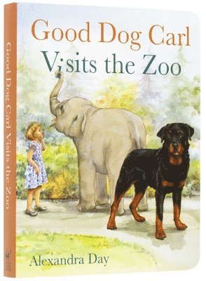 bokomslag Good Dog Carl Visits the Zoo - Board Book