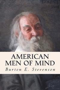 bokomslag American Men of Mind