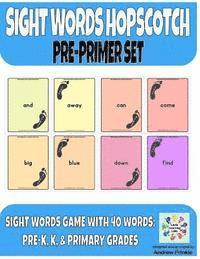 bokomslag Sight Words Hopscotch Pre-Primer Set