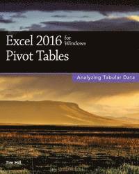 bokomslag Excel 2016 for Windows Pivot Tables