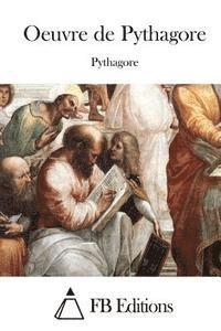 bokomslag Oeuvre de Pythagore