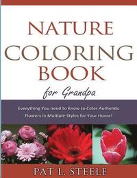 bokomslag Nature Coloring Book For Grandpa