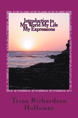 Trina R. Holloway - Introduction to My World My Life My Expressions, Häftad