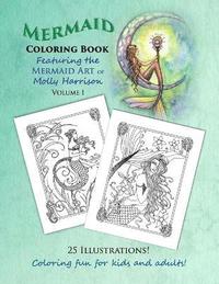 bokomslag Mermaid Coloring Book - Featuring the Mermaid Art of Molly Harrison