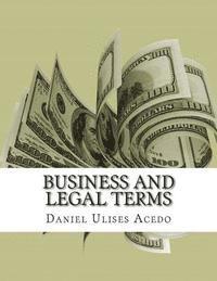 bokomslag Business and Legal Terms