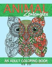 Zhena Khasha - Animal Zentangles: An Adult Coloring Book, Häftad