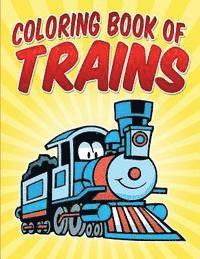 bokomslag Coloring Book of Trains