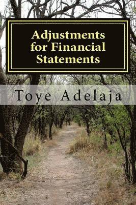 Adjustments for Financial Statements: Adjustments for Accounts 1