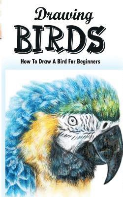 Drawing Birds: How To Draw A Bird For Beginners: How To Draw Birds Step By Step Guided Book 1
