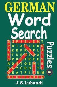 bokomslag GERMAN word search puzzles 2