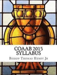 bokomslag COAAB 2015 Syllabus: The Elevation