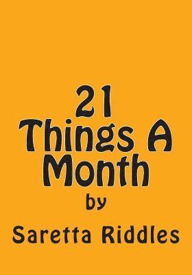bokomslag 21 Things A Month