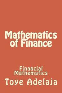 bokomslag Mathematics of Finance: Financial Mathematics