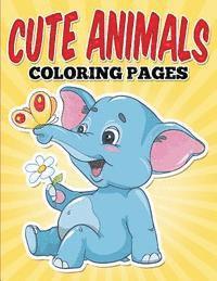 bokomslag Cute Animals Coloring Pages