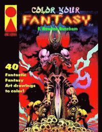 Color Your Fantasy: Adult coloring book