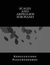 bokomslag Scales and Arpeggios for Piano