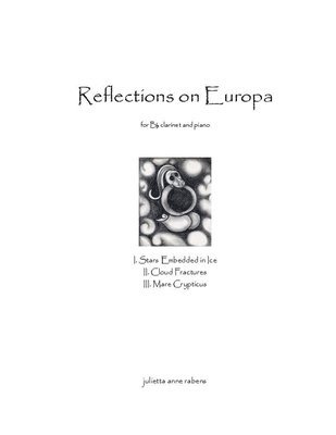 Reflections on Europa for clarinet and piano 1