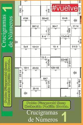 Crucigramas de numeros.: Ejercita tu mente, jugando¡¡¡¡ 1