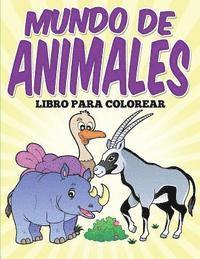 bokomslag Libro para colorear: Mundo de animales