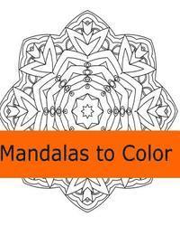 bokomslag Mandalas to Color