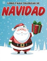 bokomslag Libro para colorear de Navidad