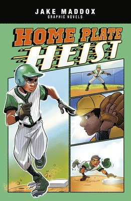 Jake Maddox - Home Plate Heist, Inbunden