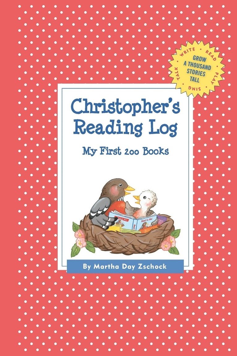 Christopher's Reading Log 1