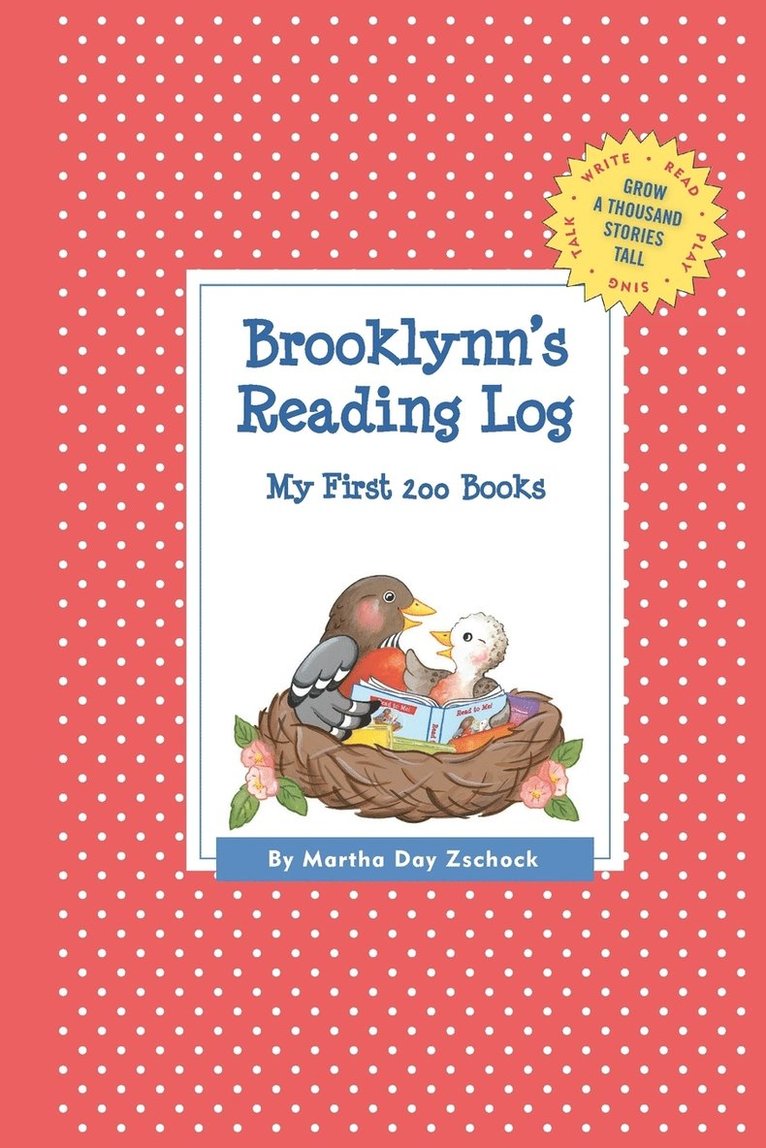 Brooklynn's Reading Log 1