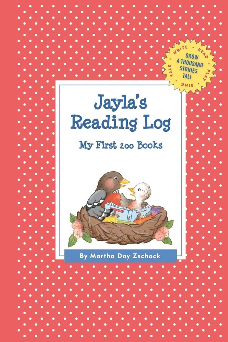 Jayla's Reading Log 1