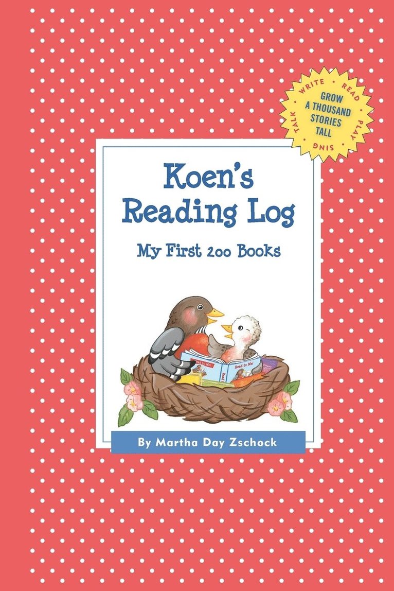 Koen's Reading Log 1