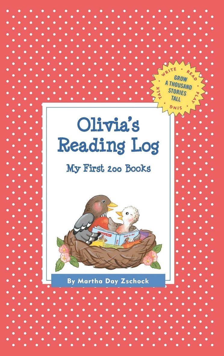 Olivia's Reading Log 1