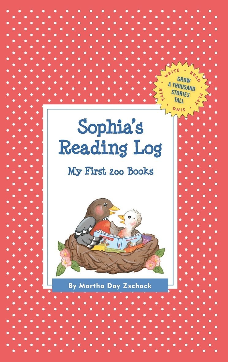 Sophia's Reading Log 1