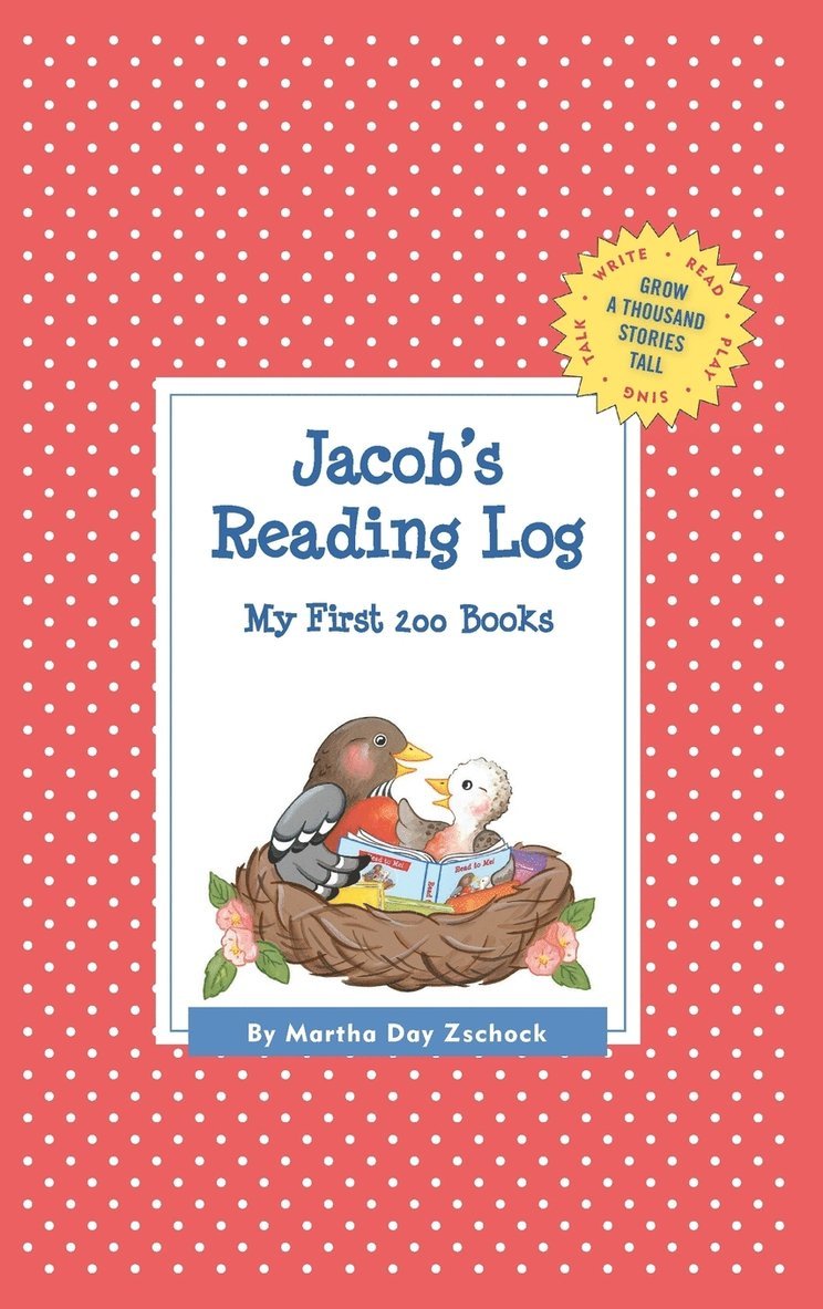 Jacob's Reading Log 1