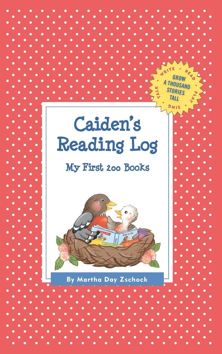 Caiden's Reading Log 1