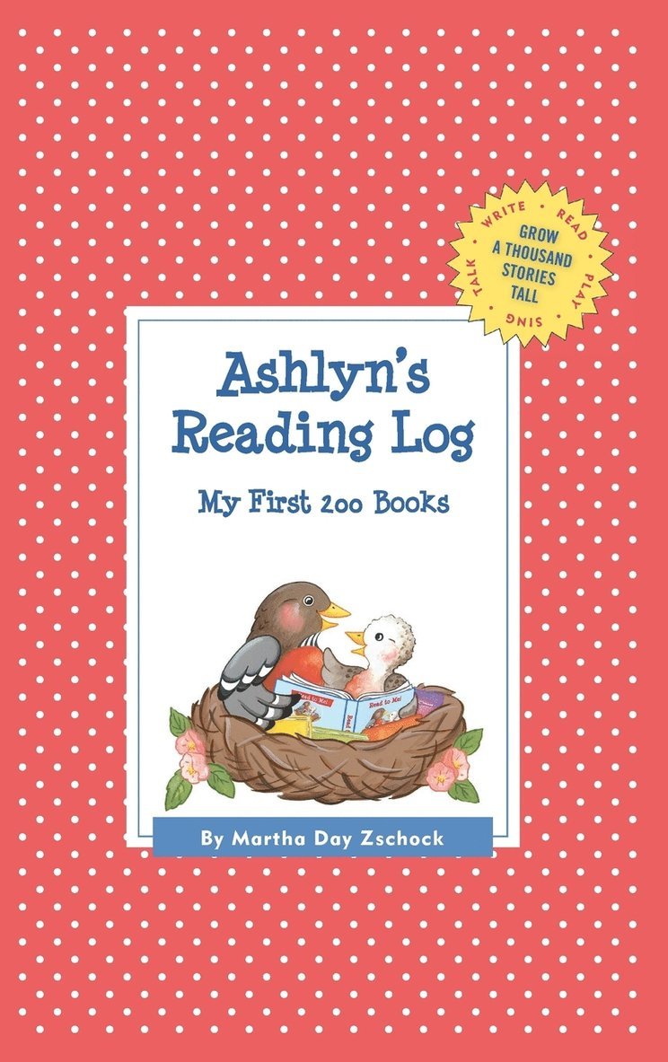 Ashlyn's Reading Log 1