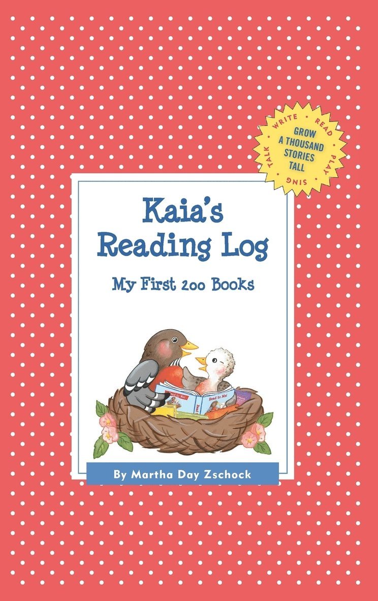 Kaia's Reading Log 1