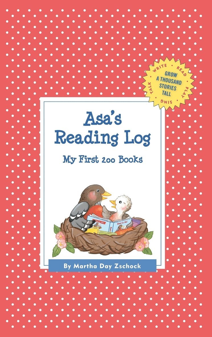 Martha Day Zschock - Asa's Reading Log, Inbunden