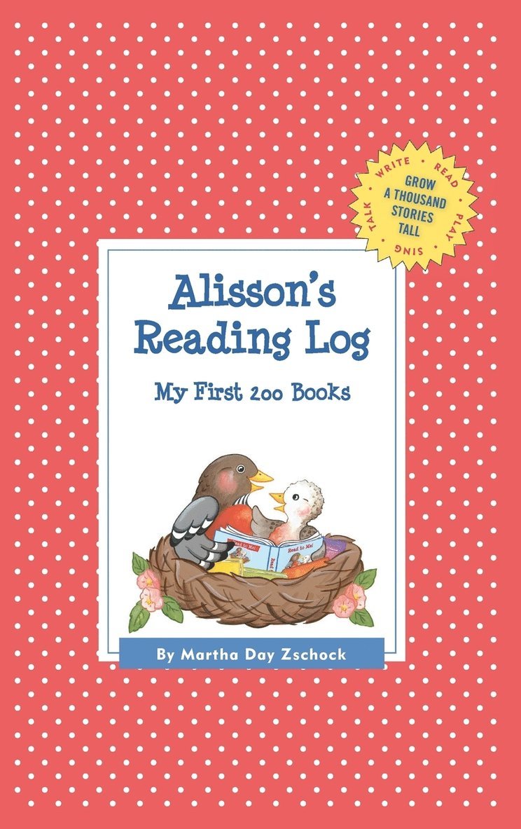 Alisson's Reading Log 1