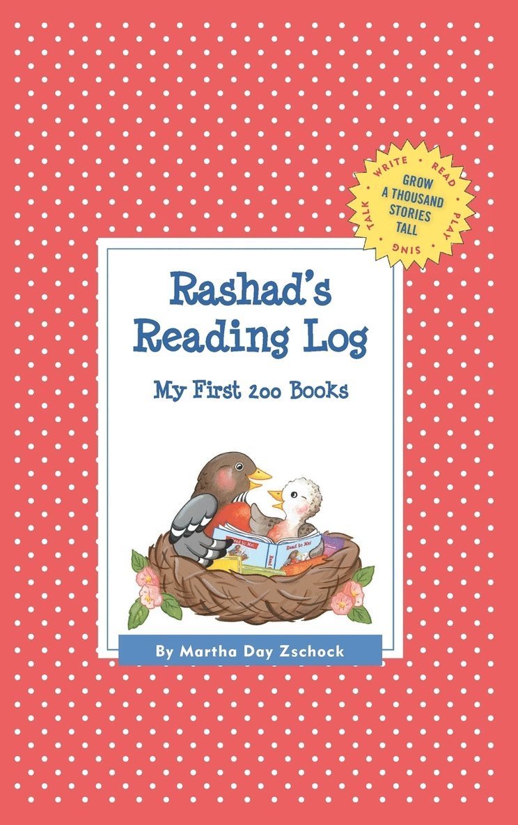Martha Day Zschock - Rashad's Reading Log, Inbunden