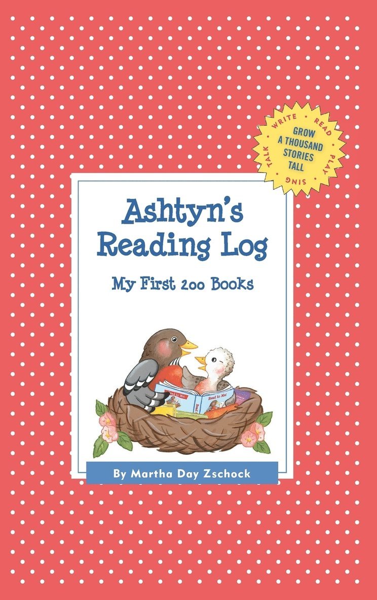 Ashtyn's Reading Log 1