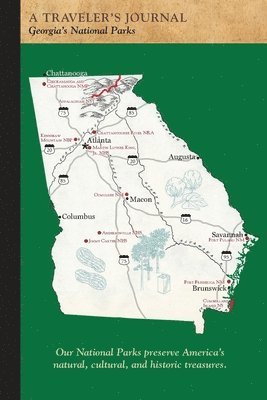 Applewood Books - Georgia's National Parks: A Traveler's Journal, Häftad