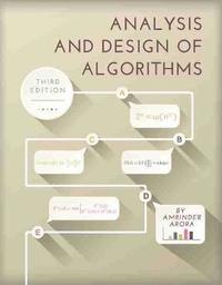 bokomslag Analysis and Design of Algorithms