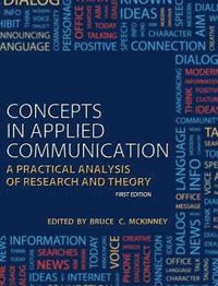 bokomslag Concepts in Applied Communication