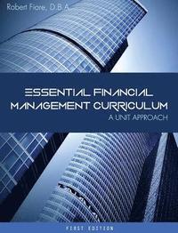 bokomslag Essential Financial Management Curriculum