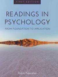 bokomslag Readings in Psychology