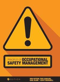 bokomslag Principles of Occupational Safety Management