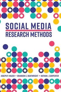 bokomslag Social Media Research Methods