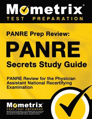 bokomslag Panre Prep Review: Panre Secrets Study Guide: Panre Review for the Physician Assistant National Recertifying Examination