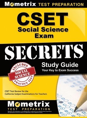 bokomslag Cset Social Science Exam Secrets Study Guide: Cset Test Review for the California Subject Examinations for Teachers